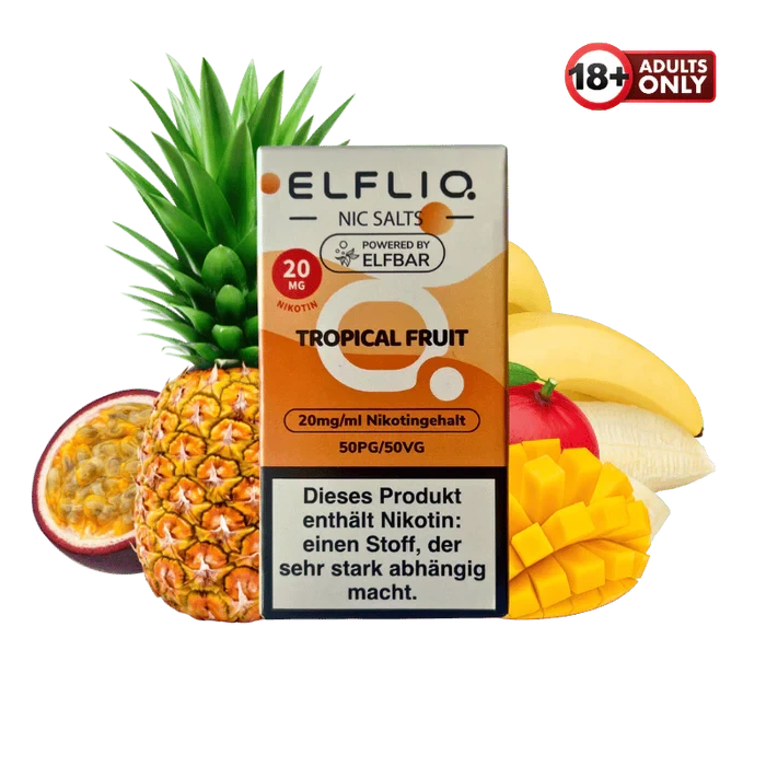 Elfliq Nikotinsalz Liquid tropical fruit 20mg
